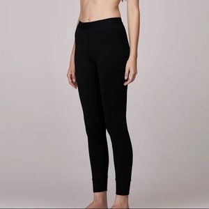 NWT Wone Warm Logo Tight Size XS Black